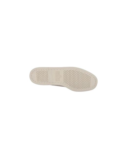 Sebago White Sailor Shoes for men