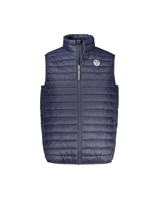 North Sails Vests in het Blue voor heren