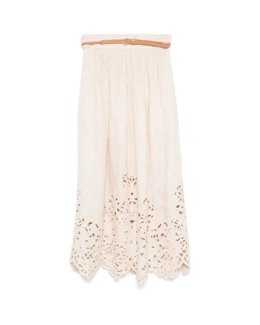Zimmermann Natural Skirts