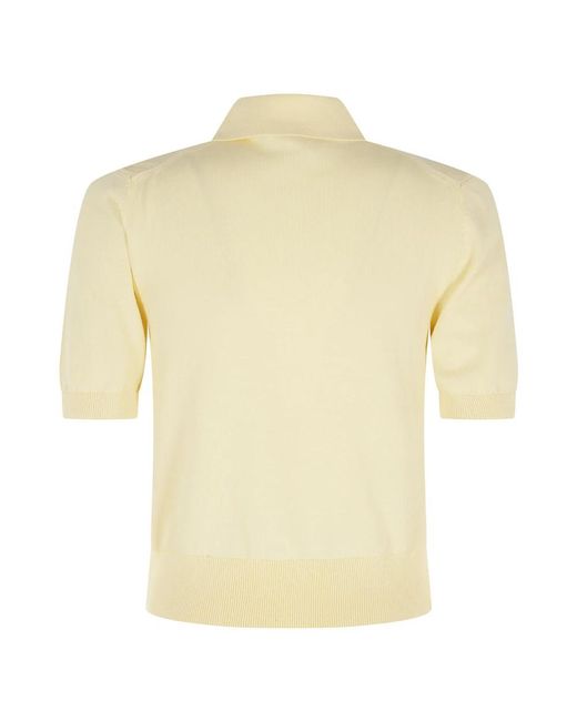 A.P.C. Yellow Round-Neck Knitwear