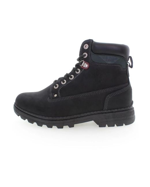 Shoes > boots > lace-up boots U.S. POLO ASSN. pour homme en coloris Black