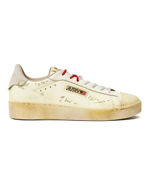Autry White Sneakers for men
