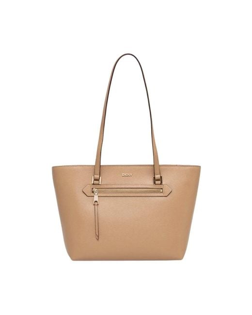 DKNY Shopper Tote in het Natural
