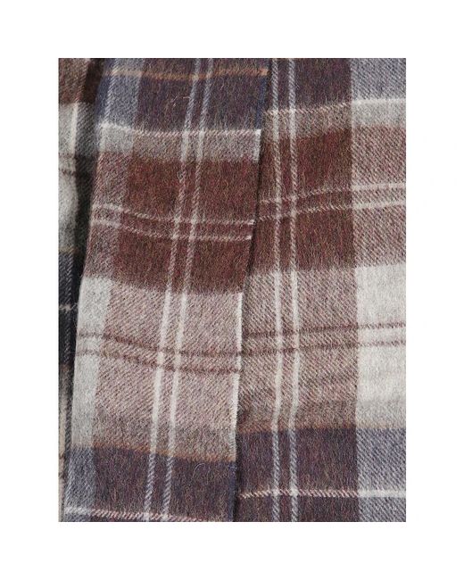 Barbour Gray Winter Scarves for men