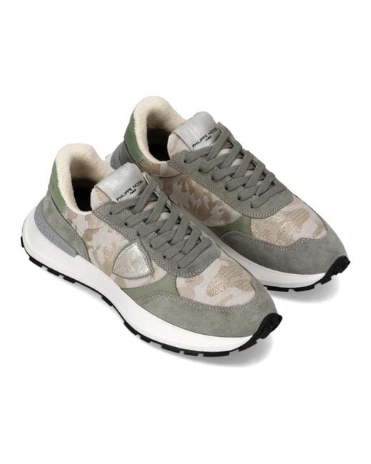 Philippe Model Gray Sneakers