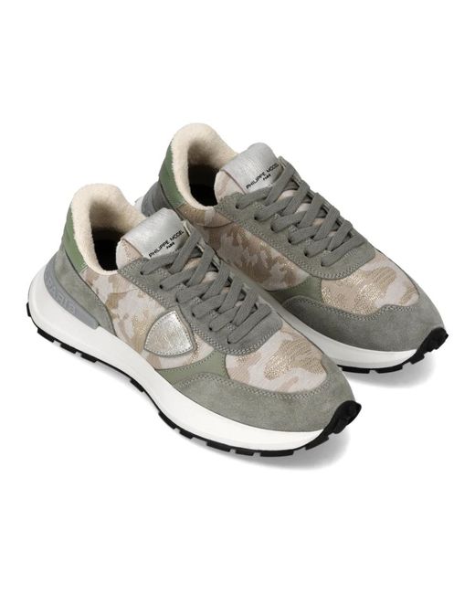 Philippe Model Gray Sneakers