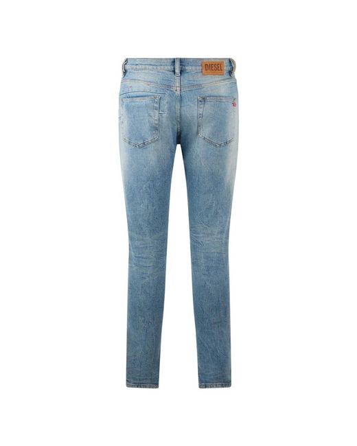 DIESEL Blue Slim-Fit Jeans for men