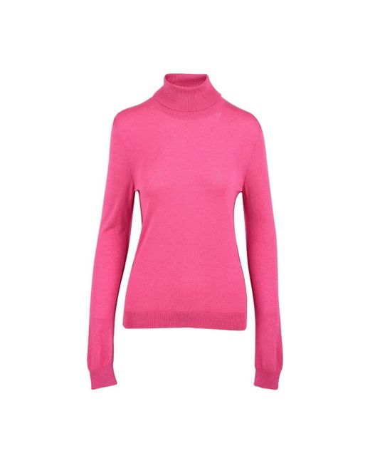 Akep Pink Turtlenecks