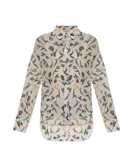 Shirts Marni de color White