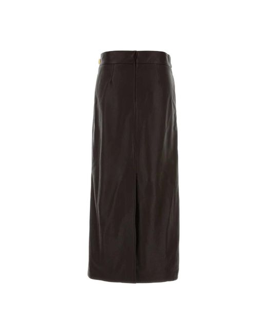 Ferragamo Brown Leather Skirts