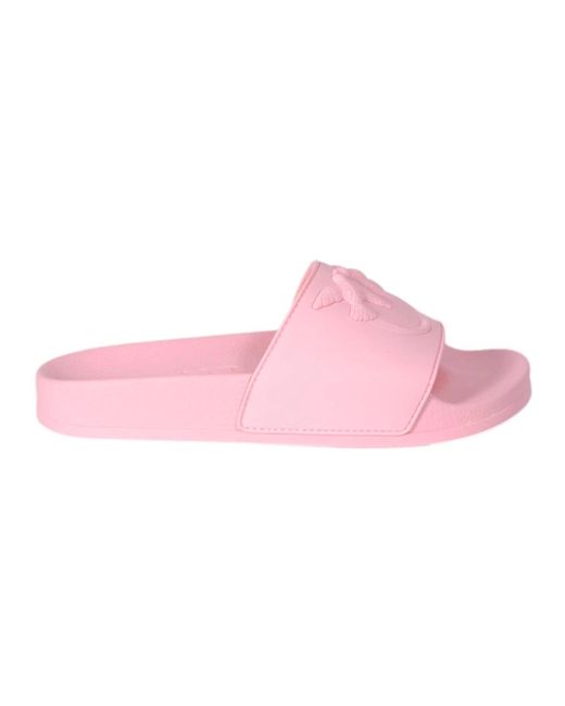 Pinko Men's Pink Sliders