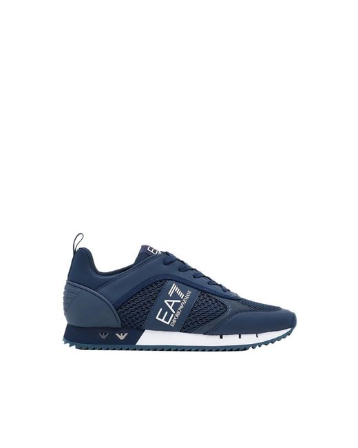EA7 Blue Sneakers for men