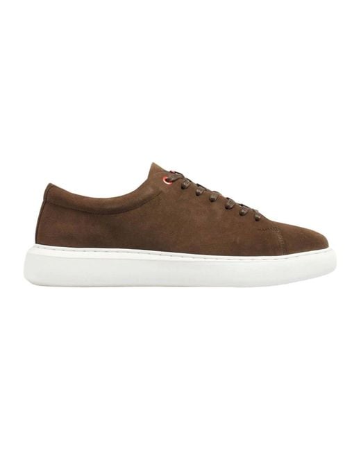 Agusta sneakers basse di Peuterey in Brown da Uomo