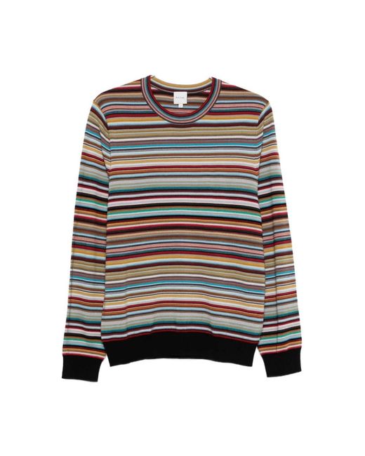Paul Smith Multicolor Round-Neck Knitwear for men