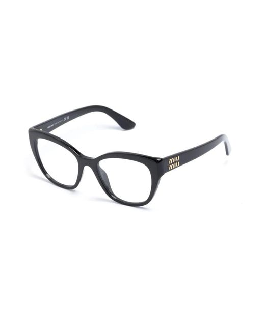 Miu Miu Mu 05Xv 1Ab1O1 Optical Frame in het Black