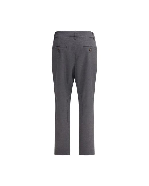 Brunello Cucinelli Slim-Fit Trousers in het Gray