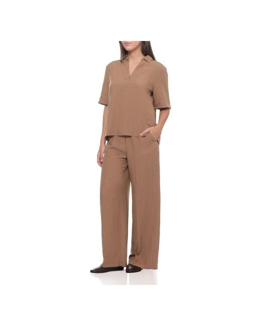Marella Brown Blouses