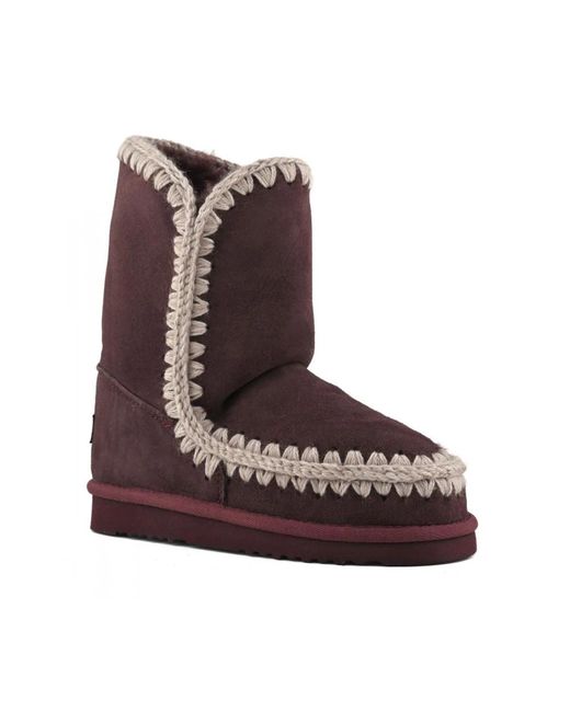 Mou Brown Winter Boots