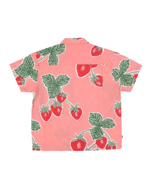 Obey Pink Short Sleeve Shirts for men