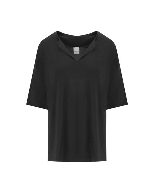 Polo Shirts Max Mara de color Black