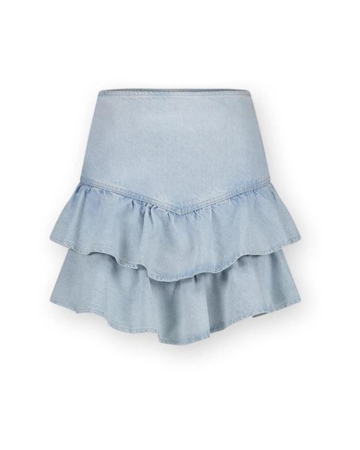 Homage Blue Denim Skirts