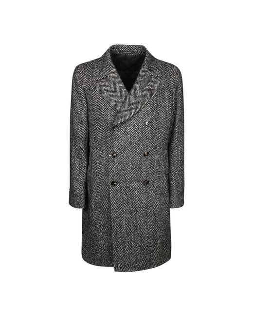 Tagliatore Double-Breasted Jas Met in het Gray voor heren