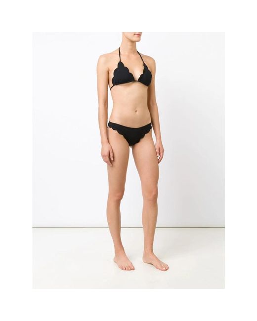 Marysia Swim Zwarte Broadway Bikini Top in het Black