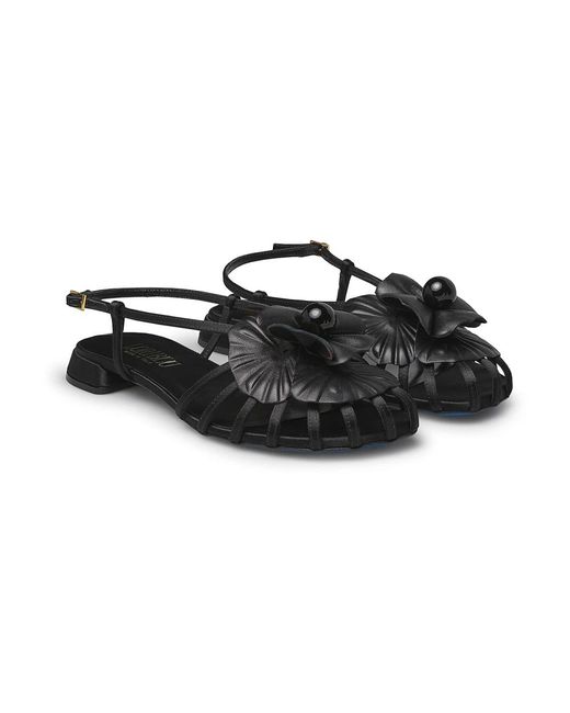 Flat Sandals di Loriblu in Black