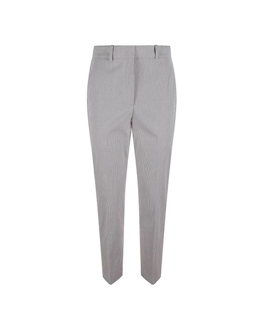 Slim-Fit Trousers Incotex de color Gray