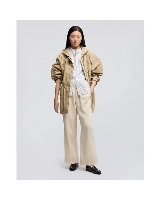 Aspesi Natural Wide Trousers