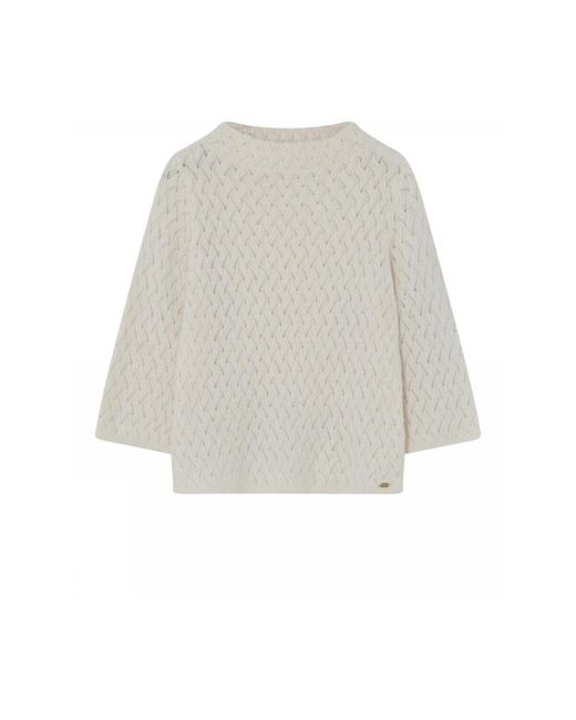 GUSTAV Round-Neck Knitwear in het Gray