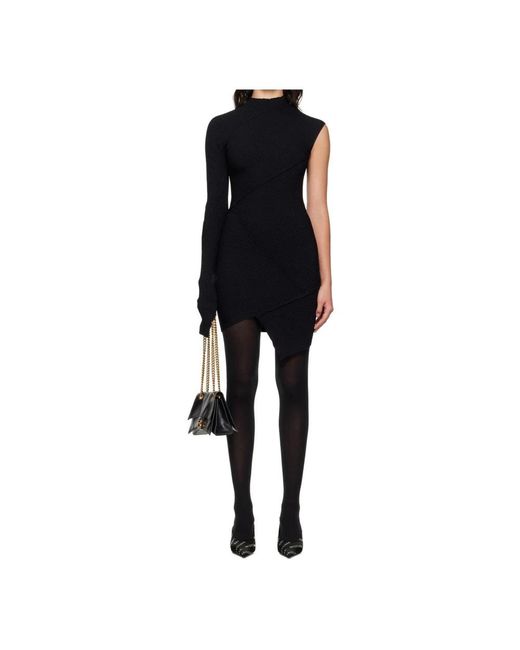 Balenciaga Black Knitted Dresses