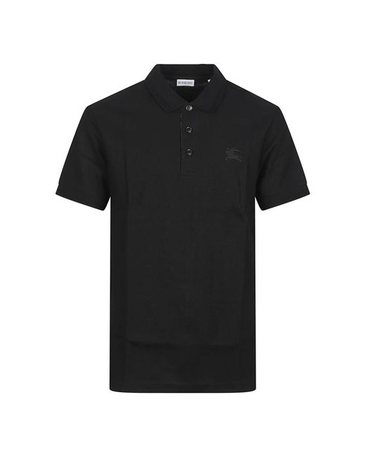 Burberry Black Polo Shirts for men