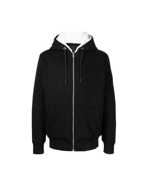 Zip-Throughs Moose Knuckles de hombre de color Black