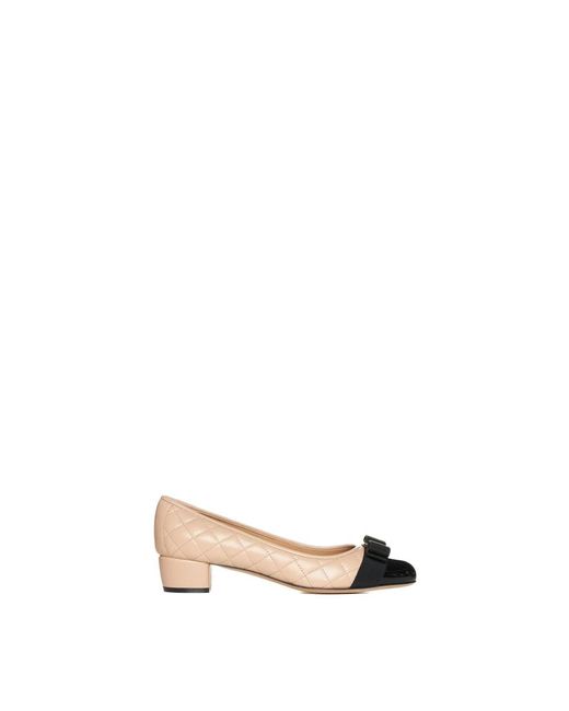 Ferragamo Natural Pumps
