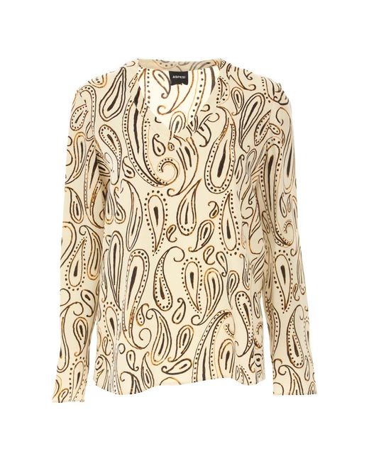 Aspesi Blouses - - Dames in het Natural