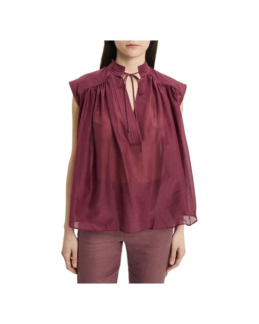 Semicouture Purple Rachel Bluse