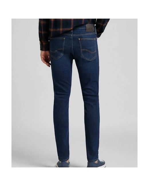 Lee Jeans Blue Slim-Fit Jeans for men
