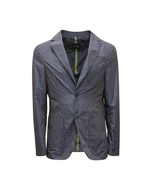 Guess Jassen ,Blauw ,Polyester Technical Marciano Jacket in het Gray voor heren