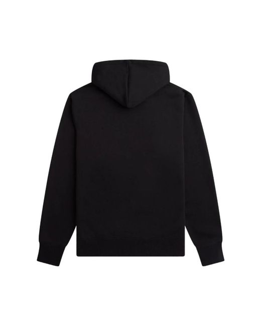 Fred Perry Black Hoodies for men