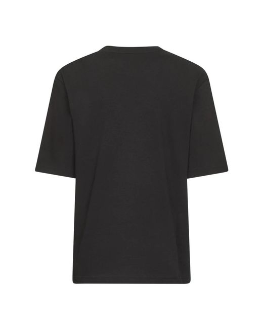 Moncler Black T-Shirts