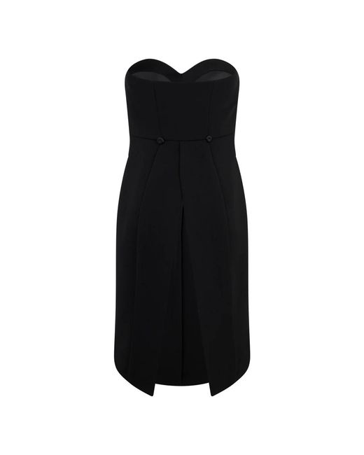 Moschino Mouwloze Top Met Hartvormige Halslijn in het Black