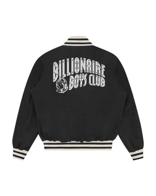 BBCICECREAM Arch Logo Varsity Jacket in het Black voor heren