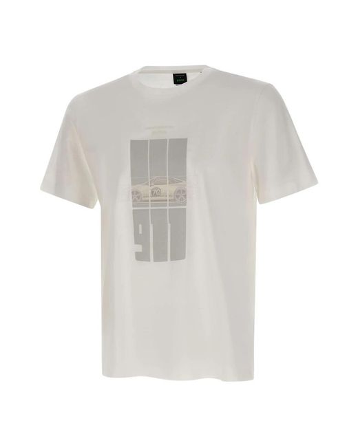 Boss White T-Shirts for men