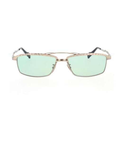 Kuboraum Unieke Masker Zonnebril Stijl H57 in het Green