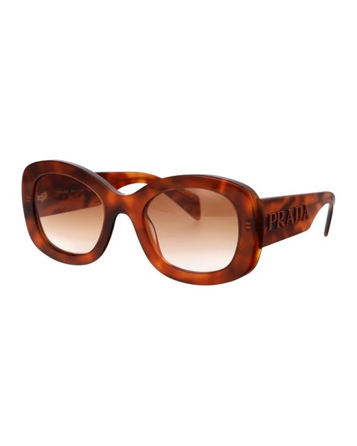 Prada Brown Stylische sonnenbrille für sonnige tage