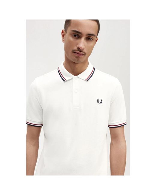 Tops > polo shirts Fred Perry pour homme en coloris White