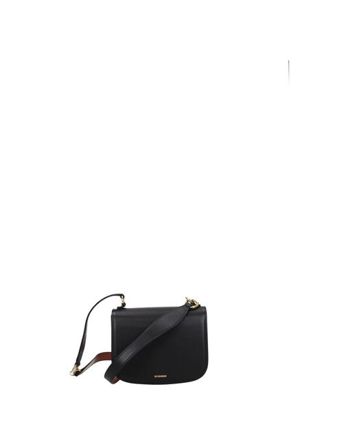 Jil Sander Black Shoulder Bags