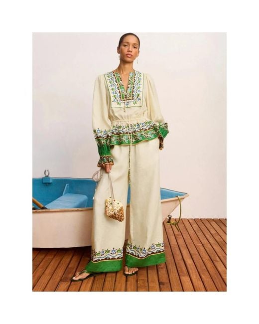 ALÉMAIS Bridgette Top in het Green