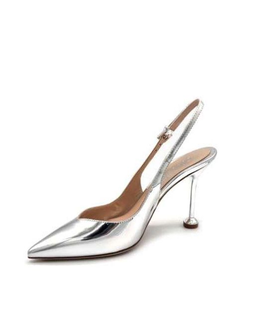 Pumps di Ninalilou in Metallic